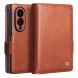 Кожаный чехол QIALINO Classic Case (FF) для Samsung Galaxy Fold 8 - Light Brown (424532LZ). Фото 1 из 11