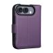 Шкіряний чохол QIALINO Wallet Case (FF) для iPhone Duo - Purple (435022V). Фото 4 з 11