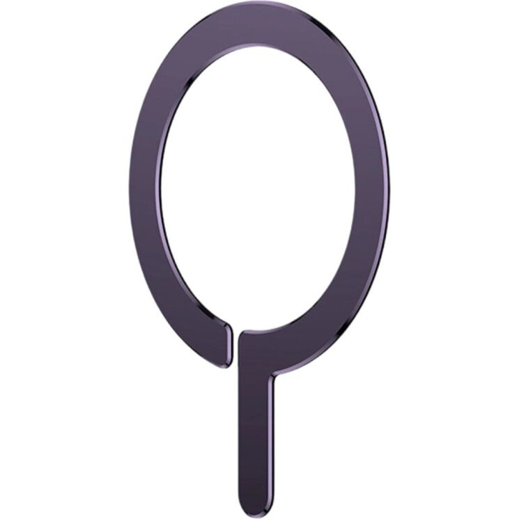 Магнитное кольцо Deexe Mag Slim - Purple: фото 1 из 9