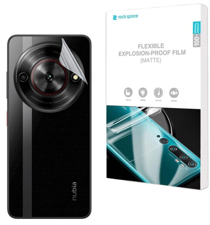 Антиблікова плівка на задню панель RockSpace Matte для ZTE Nubia Focus: фото 1 з 9