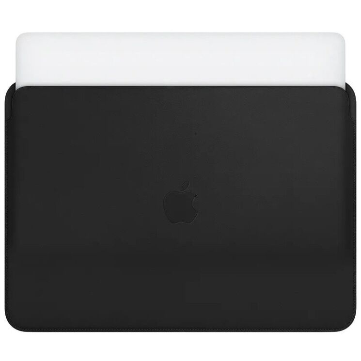 Оригінальний чохол Leather Sleeve для Apple MacBook Air 13 (2022/2024) / Pro 13 (MTEH2) - Black: фото 2 з 4