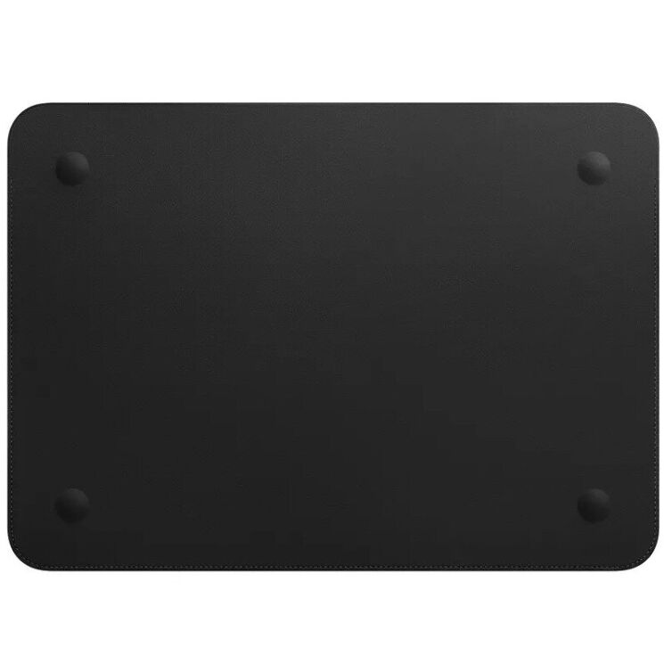 Оригінальний чохол Leather Sleeve для Apple MacBook Air 13 (2022/2024) / Pro 13 (MTEH2) - Black: фото 4 з 4