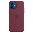 Оригинальный чехол MagSafe Silicone Case для Apple iPhone 12 / iPhone 12 Pro (MHL23ZE/A) - Plum (253900V)