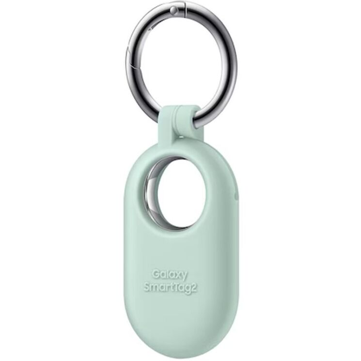 Оригинальный чехол Silicone Case для Samsung Galaxy SmartTag 2 (EF-PT560CMEGWW) - Mint: фото 2 из 3