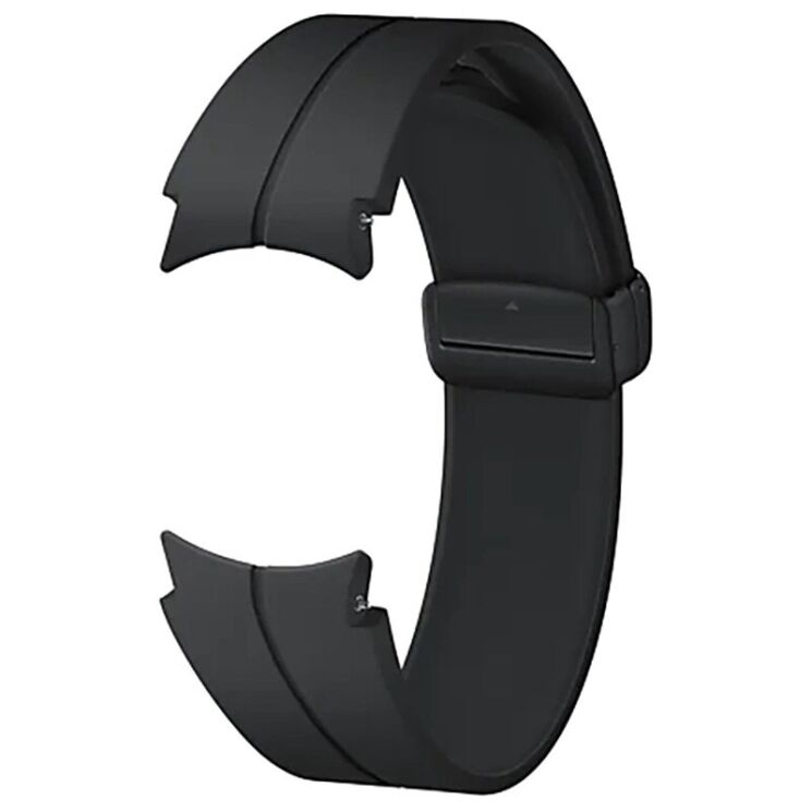 Оригинальный ремешок D-Buckle Sport Band для Samsung Galaxy Watch 4 / 4 Classic / 5 / 5 Pro / 6 / 6 Classic / 7 / FE (ET-SFR92LBEGEU) - Black: фото 1 из 3