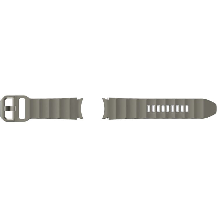 Оригінальний ремінець Rugged Sport Band (Size S/M) для Samsung Galaxy Watch 4 / 4 Classic / 5 / 5 Pro / 6 / 6 Classic / 7 / FE (ET-SDR90SJEGEU) - Gray: фото 2 з 3