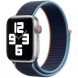 Оригінальний ремінець Sport Loop для Apple Watch 42 (Series 10/11/12) / 41 / 40 / SE 40 / 38 (MYA22) - Deep Navy (345163DB). Фото 1 з 3