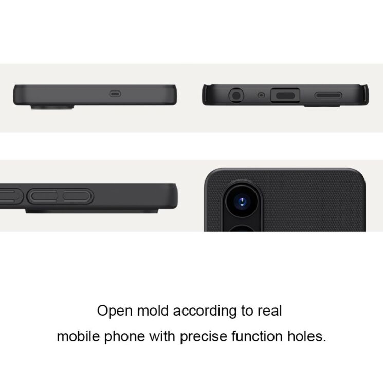 Пластиковый чехол NILLKIN Frosted Shield для OnePlus Nord CE 4 Lite - Black: фото 10 из 18