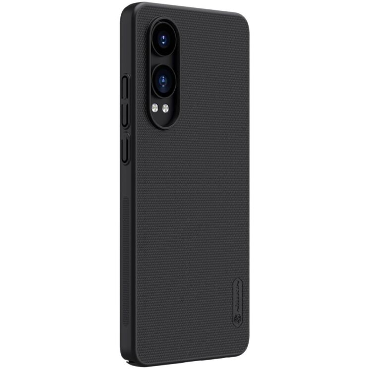 Пластиковый чехол NILLKIN Frosted Shield для OnePlus Nord CE 4 Lite - Black: фото 3 из 18