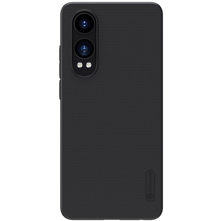 Пластиковый чехол NILLKIN Frosted Shield для OnePlus Nord CE 4 Lite - Black: фото 1 из 18