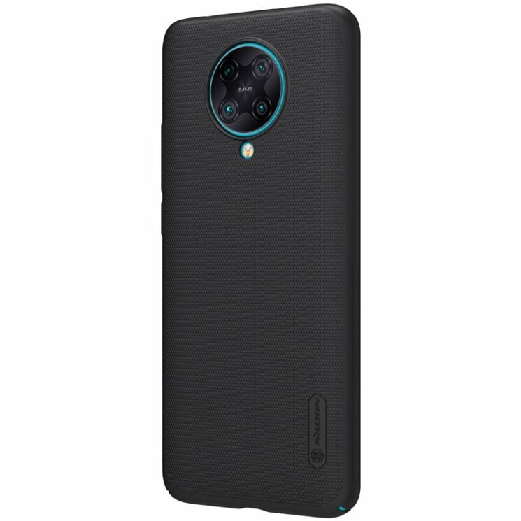 Пластиковий чохол NILLKIN Frosted Shield для Xiaomi Poco F2 Pro / Redmi K30 Pro - Black: фото 3 з 19