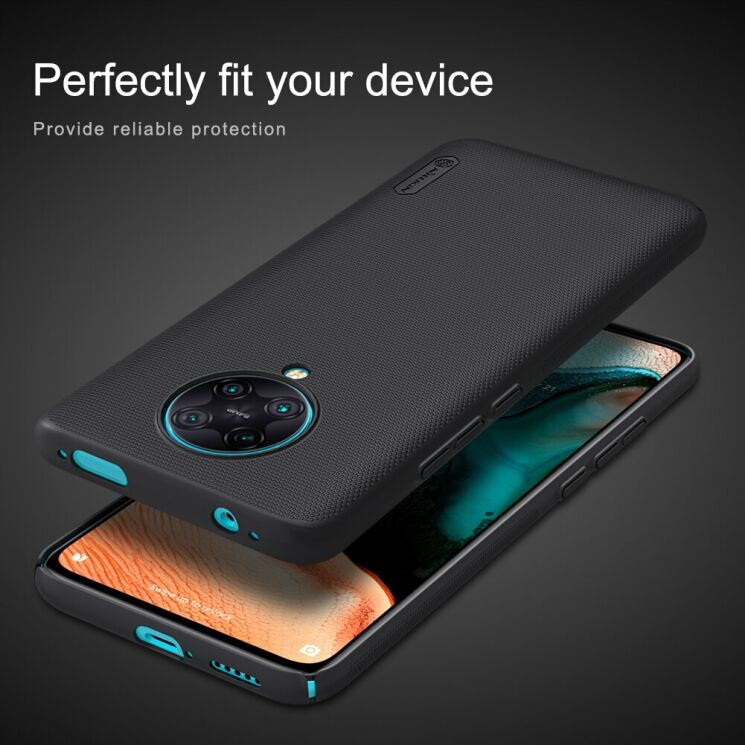Пластиковый чехол NILLKIN Frosted Shield для Xiaomi Poco F2 Pro / Redmi K30 Pro - White: фото 16 из 19
