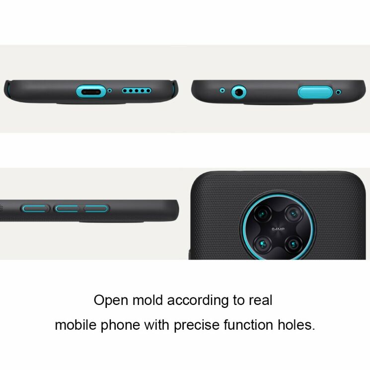 Пластиковый чехол NILLKIN Frosted Shield для Xiaomi Poco F2 Pro / Redmi K30 Pro - White: фото 13 из 19