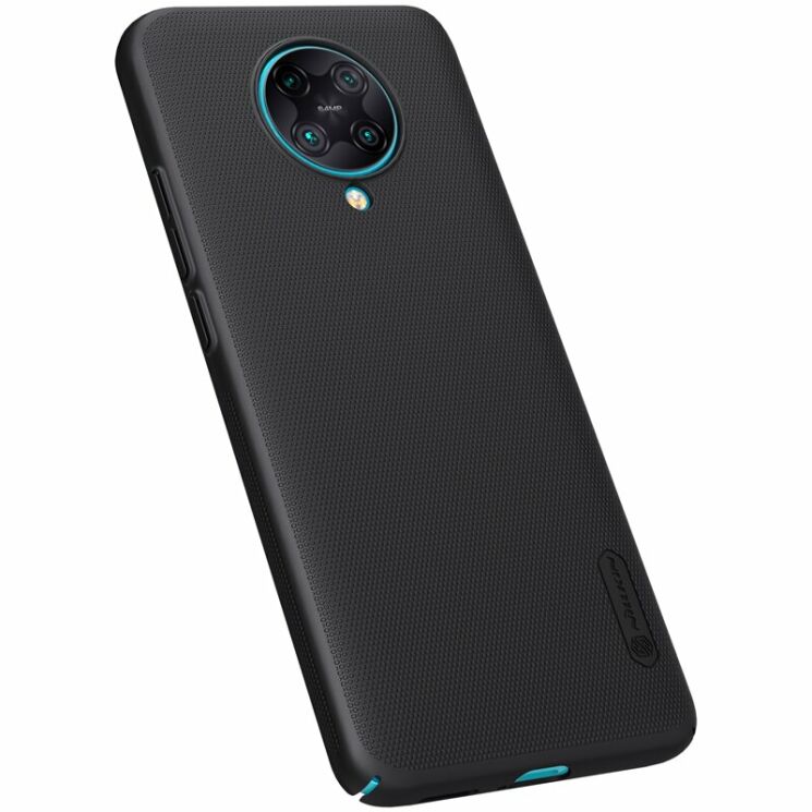Пластиковий чохол NILLKIN Frosted Shield для Xiaomi Poco F2 Pro / Redmi K30 Pro - Black: фото 6 з 19