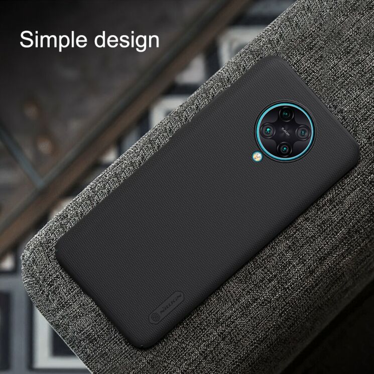 Пластиковый чехол NILLKIN Frosted Shield для Xiaomi Poco F2 Pro / Redmi K30 Pro - White: фото 10 из 19