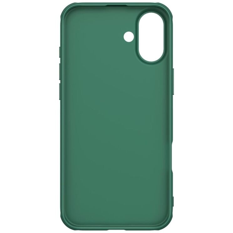 Пластиковый чехол NILLKIN Frosted Shield Pro для Apple iPhone 16 - Green: фото 6 из 18