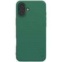 Пластиковый чехол NILLKIN Frosted Shield Pro для Apple iPhone 16 - Green: фото 1 из 18