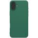 Пластиковый чехол NILLKIN Frosted Shield Pro для Apple iPhone 16 - Green (360748G). Фото 1 из 18