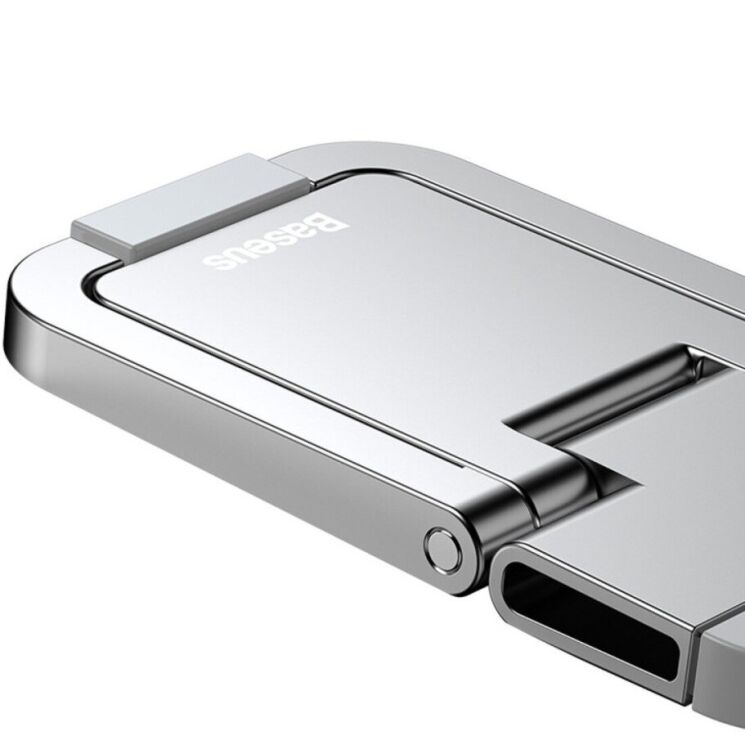 Подставка для ноутбука Baseus Slim Laptop Kickstand (LUZC00001) - Silver (982314S) Подставка для ноутбука Baseus Slim Laptop Kickstand (LUZC00001) - Silver: фото 6 из 20