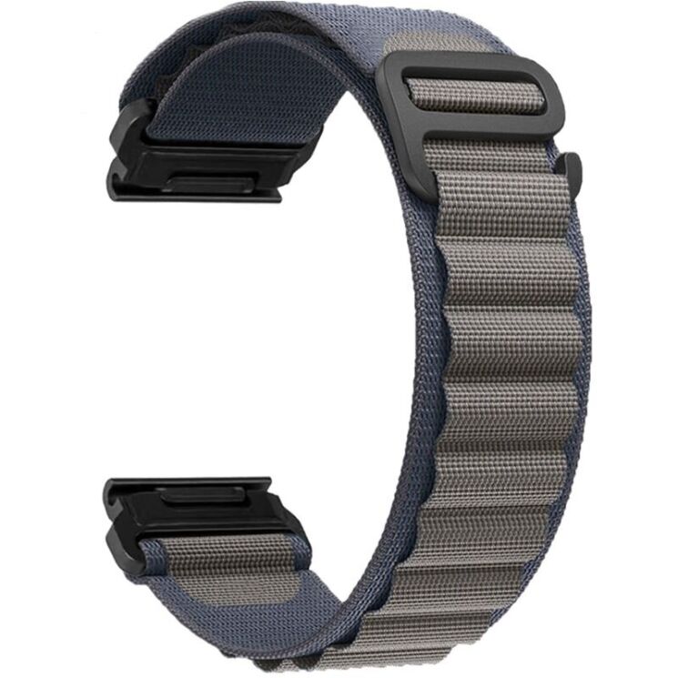 Ремінець ArmorStandart AlpinaStyle для годинників Garmin з кріпленням Quick Fit 20mm - Blue: фото 2 з 2