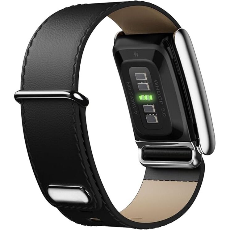 Ремешок ArmorStandart Leather Loop для WHOOP MG / 5.0 - Black (390410B) Ремешок ArmorStandart Leather Loop для WHOOP MG / 5.0 - Black: фото 2 из 5