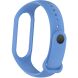 Ремешок ArmorStandart Silicone Strap для Xiaomi Mi Band 5 / Mi Band 6 / Mi Band 7 - Jean Blue (229528JL). Фото 2 из 5