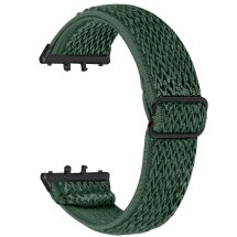 Ремінець Deexe Braided Strap для Samsung Galaxy Fit 3 - Army Green: фото 1 з 6
