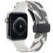 Ремешок Deexe Camo Silicone для Apple Watch 42 (Series 10) / 41 / 40 / SE 40 / 38 - White (303609W). Фото 1 из 11