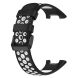 Ремешок Deexe Dot Color для Xiaomi Mi Band 7 Pro - Black / White (301608BW). Фото 3 из 5