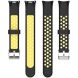 Ремешок Deexe Dot Color для Xiaomi Mi Smart Band 8 / 9 - Black / Yellow (359412BY). Фото 5 из 9