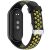 Ремешок Deexe Dot Color для Xiaomi Mi Smart Band 8 / 9 - Black / Yellow: фото 1 из 9