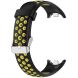 Ремешок Deexe Dot Color для Xiaomi Mi Smart Band 8 / 9 - Black / Yellow (359412BY). Фото 3 из 9
