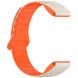 Ремешок Deexe Flexible Fit для часов Garmin c креплением Quick Fit 20mm - Starlight / Orange (270806SO). Фото 4 из 8