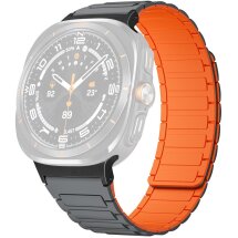 Ремешок Deexe Flexible Fit для Samsung Galaxy Watch Ultra (47mm) / Ultra (2025) - Silver: фото 1 из 2