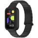 Ремешок Deexe Flexible Fit для Xiaomi Mi Smart Band 9 Active / Redmi Band 3 - Black (371305B). Фото 4 из 6