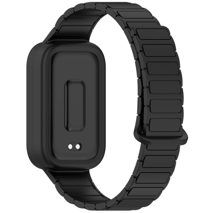 Ремешок Deexe Flexible Fit для Xiaomi Mi Smart Band 9 Active / Redmi Band 3 - Black: фото 1 из 6