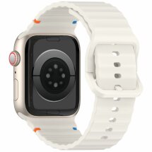 Ремешок Deexe Galaxy Strap для Apple Watch 42 (Series 10) / 41 / 40 / SE 40 / 38 - Starlight: фото 1 из 7