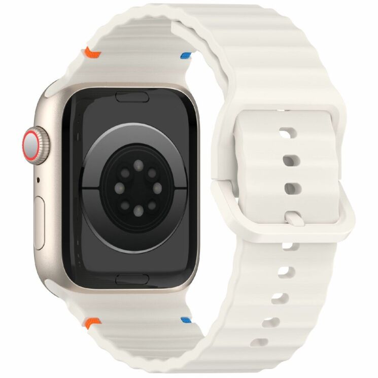 Ремешок Deexe Galaxy Strap для Apple Watch 42 (Series 10) / 41 / 40 / SE 40 / 38 - Starlight: фото 1 из 7