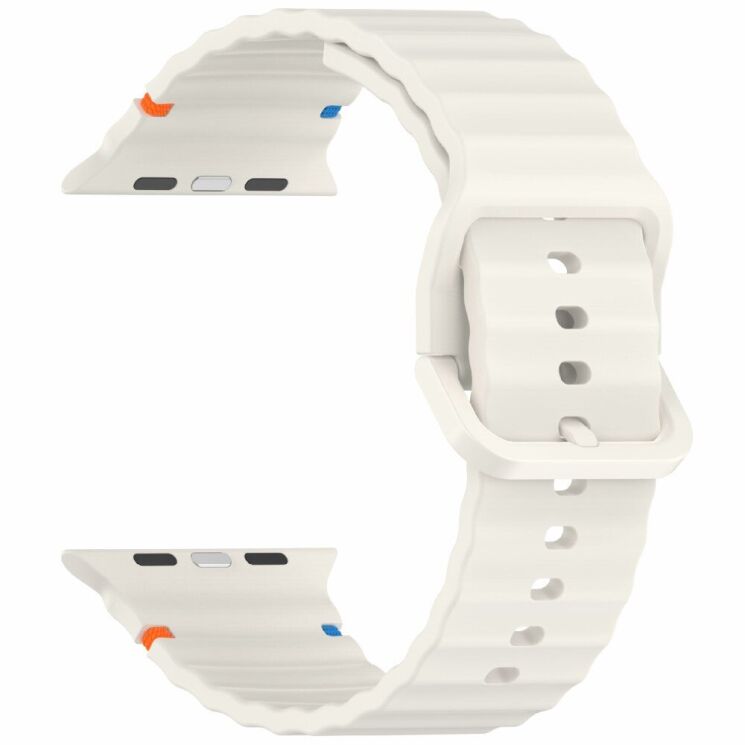 Ремешок Deexe Galaxy Strap для Apple Watch 42 (Series 10) / 41 / 40 / SE 40 / 38 - Starlight: фото 3 из 7