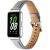 Ремінець Deexe Leather Strap для Samsung Galaxy Fit 3 - Purple: фото 1 з 4