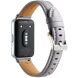 Ремінець Deexe Leather Strap для Samsung Galaxy Fit 3 - Purple (349016V). Фото 2 з 4