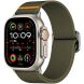 Ремешок Deexe Orbit Flex для Apple Watch 46 / 45 / 44 / SE 44 / 42 (Series 1-3) / Ultra / Ultra 2 - Army Green (364505AG). Фото 2 из 5