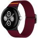 Ремешок Deexe Orbit Flex для Google Pixel Watch / Watch 2 / Watch 3 (41mm) - Wine Red (311717WR). Фото 2 из 4