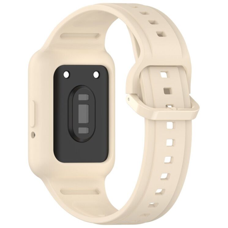 Ремешок Deexe Prime Strap для Huawei Band 7 / 8 / 9 - Beige: фото 2 из 7