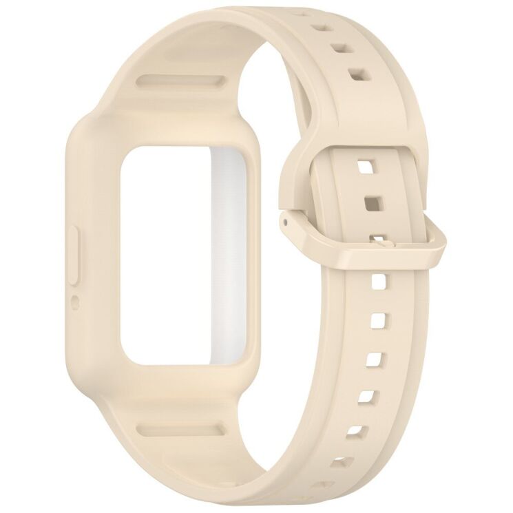 Ремешок Deexe Prime Strap для Huawei Band 7 / 8 / 9 - Beige: фото 3 из 7