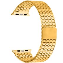 Ремешок Deexe Pulsar для Apple Watch 46 / 45 / 44 / SE 44 / 42 (Series 1-3) / Ultra / Ultra 2 - Gold: фото 1 из 7