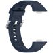 Ремінець Deexe Silicone Band для Huawei Watch Fit 3 / Fit 4 / Fit 4 Pro - Midnight Blue (357126MB). Фото 4 з 10