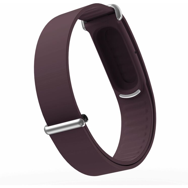 Ремінець Deexe Silicone Loop для Google Fitbit Air - Coffee: фото 2 з 2