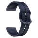 Ремінець Deexe Soft Line для годинників з шириною кріплення 20мм - Navy Blue (895429DB). Фото 2 з 6