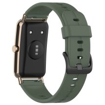 Ремінець Deexe Soft Line для Huawei Watch Fit Mini - Green: фото 1 з 10